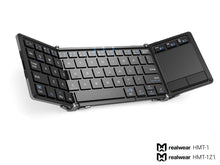 Load image into Gallery viewer, Folding Bluetooth Keyboard &amp; Touchpad